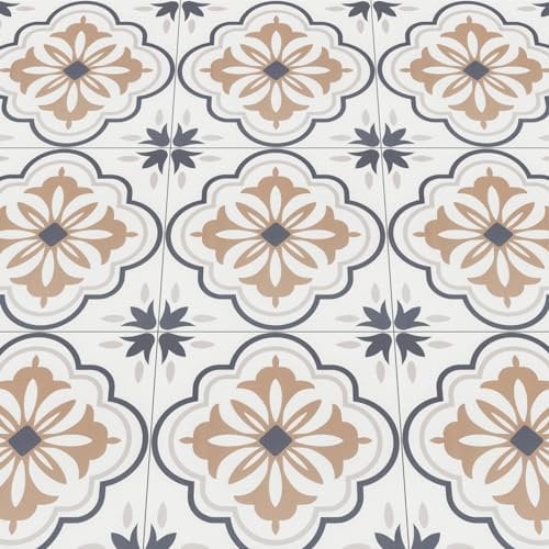 Suelo de vinilo autoadhesivo para suelo de PVC, azulejos de vinilo autoadhesivos, impermeables y resistentes al desgaste, adecuados para baño, cocina, salón, dormitorio, 30 x 30 cm, 20 unidades