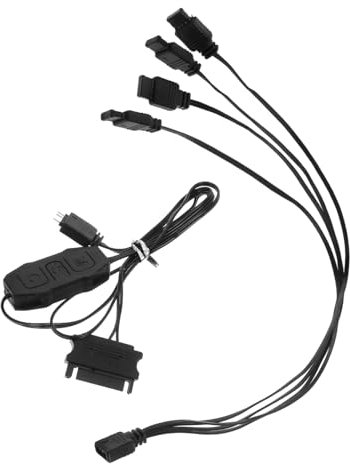 KONTONTY 1 Set Controller Rgb Indirizzabile Con Adattatore Controller Led Rgb Case Pc