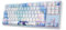 Redragon K707 PRO SE 80% Wireless Gasket RGB Gaming Keyboard, 3-Modes 87 Keys TKL Anime Mechanical Keyboard w/Hot-Swap Socket, PBT Round Keycaps & 5-Layer Noise Dampening, Custom Linear Switch