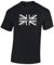 Chelsea T Shirt in Black Small Union Jack Flag Football Novelty Team Design