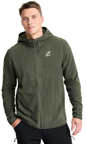 RevolutionRace Hiker Fleece Hoodie für Herren, Leichter und elastischer Fleece-Hoodie