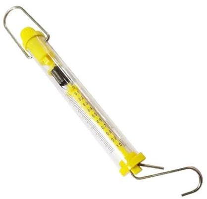 Dynamometer mit Feder, Newton-Messgerät | 10 N Präzises röhrenförmiges Lehrgerät für Physik – für Studenten, Lehrer, Experimentiervorführungen, Schule, College, Schlafsaal