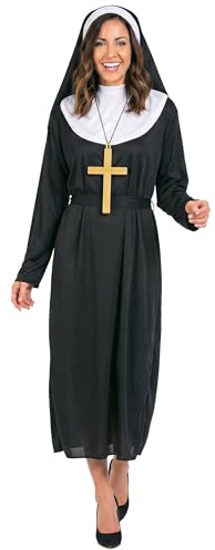 DEGUISE TOI Nonnen-Kostüm für Damen - Schwarz