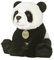 Aurora, 10849, MiYoni Panda, 26cm, Plüschtier, schwarz/weiß