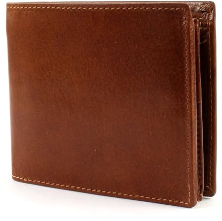 Leonhard Heyden Leder Geldbörse Cambridge Wallet Cognac braun