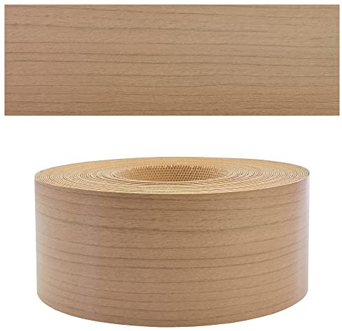 Mprofi MT® Kantenumleimer Kirschbaum Bergeiche | 45 mm x 50 m | Melamin Kantenband | Bügelkante für Möbel & Regale | Kantenumleimer mit Schmelzkleber | Bügelkante für Möbel & Regale – 435/45/50