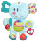 Playskool Entdeckerspaß Elefant, Stoffspielzeug für Babys in der Bauchlage ab 3 Monaten, Blau (Amazon Exclusive)