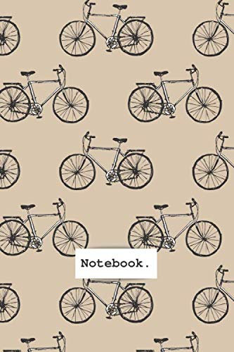 Notebook: Bikes vintage notebook| cycle note book to write in| 110 pages, lined, A5| bike travel journal| creative design| easy to carry| workbook| ... Cycling journal| flexible cover| Note book