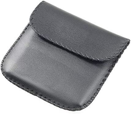 LEATHER CARRY CASE BAG POUCH Compatible for HEADPHONES EARPHONES