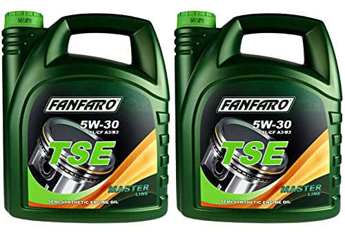 QR-Parts Set 85482232 FF6501-4 2x4 Liter FANFARO TSE 5W-30 API SL/CF Motoröl Motorenöl Engine Oil Öl