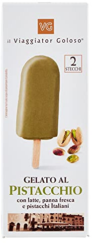 Il Viaggiator Goloso Gelato al Pistacchio, 2 x 70g (Surgelato)