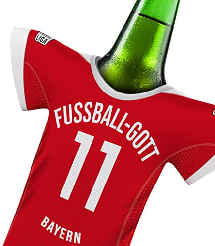 Bayern Trikot-Kühler Geschenk-Box Fanartikel Fussball-Gott | Home Trikot Überraschung | Passend für Bayern Fanartikel | Mann Freund Bruder Weihnachten Wichteln Trikotkühler by MYFANSHIRT