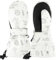 JANGANNSA Baby Handschuhe Dinosaurier Winter Kinder Fäustlinge Baby Junge Mädchen Wasserdicht Gloves Unisex Outdoor Handschuhe Skihandschuhe 1-6 Jahre