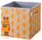 LIFENEY meets Die Maus Aufbewahrungsbox mit Streuprint für Kinder – Box mit der kultigen Maus zum Verstauen von Spielzeug – 30 x 30 x 30 cm passend für klassische Würfelregale