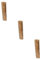 3 Pcs Towel Hook Beach Towel Clips Beach Towel Holder Drying Rack Clothes Jumbo Clothes Pegs Large Wooden Clothespins Wooden Clothespin Towel Holder Clothes Clamp Towel Clip Rack