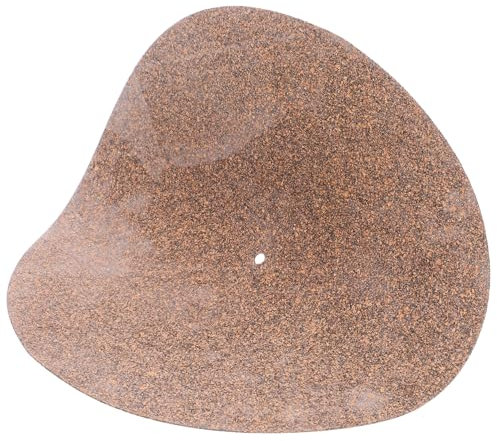 ibasenice Vinyl-Schallplattenmatte Für Schallplatten-Disc-Pad Geschirrspüler Acryl- Schallplattenmatte Scharnier Antistatische Matte Plattenteller Zubehör Matte Disc-Pad