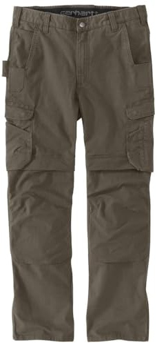 Carhartt Steel Rugged Flex Relaxed Fit Ripstop Double-Front Cargo Work Pant,Tarmac,40W / 30L