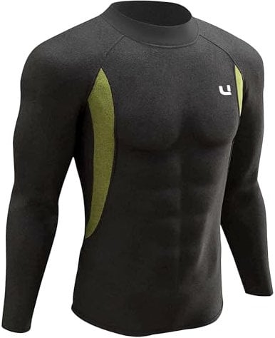 UNIQUEBELLA Thermo Unterwäsche Unterhemd, Funktions Herren Funktionswäsche Skiunterwäsche Winter Ski Thermo-Unterwäsche Thermowäsche