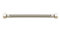 PB TUB Flexible Tressé Inox STANDARD - Sanitaire - Ø8mm avec joint - Femelle Femelle 12x17-15x21-300mm - Raccord et tube