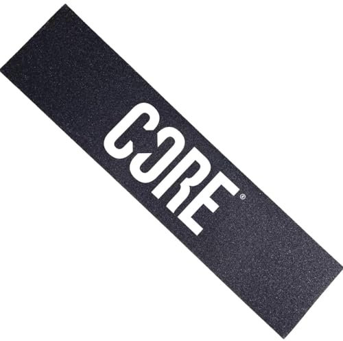 Scooters Core Stunt-Scooter Griptape I One Size I Trick Tretroller I Antitrutschbelag I Sandpapier I Tretfläche (Classic Schwarz)