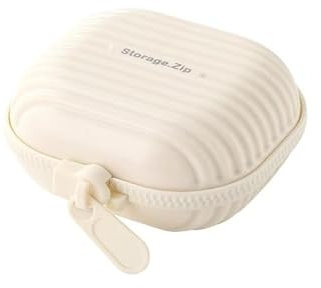 Yongheng Medicine Box, Caja para medicinas,Caja medicinas grande, Cajas medicamentos, multifunción Organizador medicamentos con asa, para hogar al aire libre (Blanco-S)