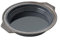 Brotform Backform Hervorragende Qualität Gleichmäßiges Backen (circular gray)