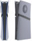 Hzxkqmil Coperchio Piastre di Ricambio per PS5 Pro Console, Faceplate Guscio Personalizzato Piastra Laterali con Prese d'aria Custodia in ABS Accessori per PS5 Pro Digital Edition, Grigio