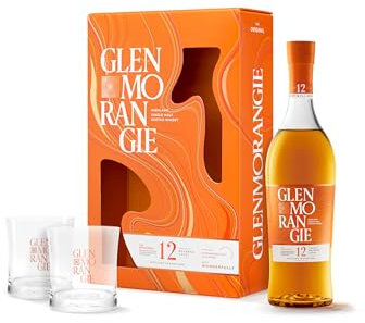 Glenmorangie The Original 12 Ans Whisky Single Malt 40% 70cl coffret 2 verres