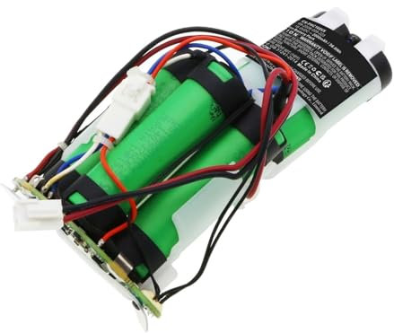 Staubsauger-Ersatzzubehör, 18 V 2,0 Ah 3,0 Ah Akku, Kompatibel for Philips, Kompatible Modelle FC6164/02RU, FC6168/01NL, FC6404/01WEU(3000mAh)