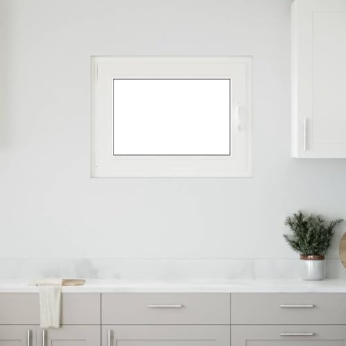 SKM Fenêtre de sous-Sol« RISOR » 80 x 50 cm oscillo-battante DIN Gauche Blanche,Quincaillerie,Matériaux de Construction,Fenêtres,Blanc,12.95KG,4108309