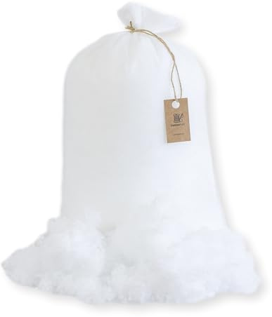 LOOLAY Füllwatte 4kg – Antiallergische Füllung für Amigurumi, Kissen, Kuscheltiere, Spielzeug, Decken und Tierbetten – Oeko-Tex Zertifikat, Elastisch und Atmungsaktiv