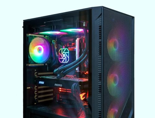 Gaming PC Core Intel Core i9 32GB Ram 1TB SSD 1TB HDD WIn 11 RGB WIFI NVIDIA Graphics Card RTX (Dedicated, RTX 3050 6GB)