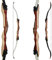 RAGIM Recurvebogen, Bogen, Sportbogen, Take Down Black Wildcat Plus Plus 66 28 lbs, Linkshand