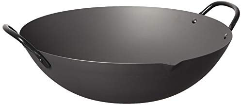 Yoshikawa Canton Wok, 35,6 cm, Schwarz