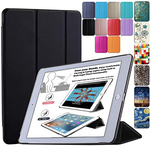 Apple iPad iPad en silicone souple Motif New iPad 9.7 2017 / 2018 (Latest) 1. Black