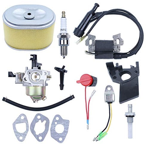 Haishine Carburateur avec Kit Tune Up pour Honda GX160 GX200 5.5HP 6.5HP Moteur WP30X 16100-ZH8-W61