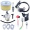 Haishine Carburateur avec Kit Tune Up pour Honda GX160 GX200 5.5HP 6.5HP Moteur WP30X 16100-ZH8-W61