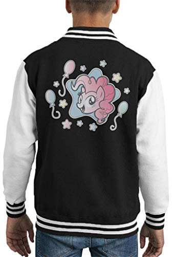 My little Pony Pinkie Pie Balloons and Stars Kid's Varsity Jacket