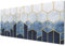 sentiGOLD XXL Desk Mat - 900 X 400 Full Size Geometric Pad