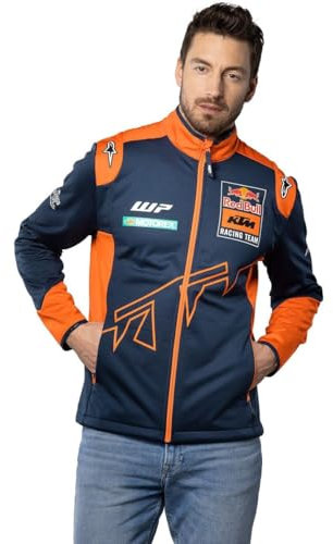 Red Bull Softshell-Jacke KTM Official Teamline Blau Gr. S