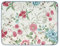 Vantaso Abtropfmatte für Küche, Arbeitsplatte, Vintage, Landhaus, Garten, Blumen, mit Aufhängeschlaufe, 45,7 x 40,6 cm, saugfähig, Mikrofaser, wendbar, Abtropfmatte, Spülbeckenmatte
