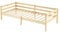 DORAFAIR Holz Bett Kiefernbett Tagesbett Bettgestell mit Lattenrost Gästebett Holzbett 90x190cm,Holzfarbe