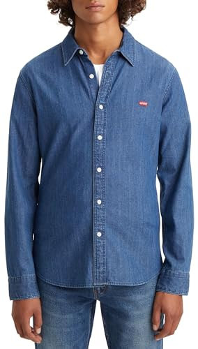 Levi's Long-Sleeve Battery Housemark Slim Chemise Homme, Lyon Battery Hm, S