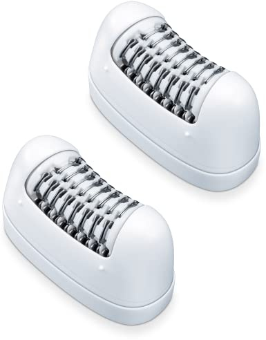 Beurer HL 76 Nachkaufset, 2 Epilieraufsätze, geeignet für den elektrischen Beurer HL 76 Epilierer, 2-in-1 Epilation und Rasur