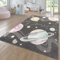 TT Home Teppich Kinderzimmer Kinderzimmerteppich Junge Mädchen Kinderteppich Modern Soft, Farbe:Anthrazit, Größe:120x160 cm