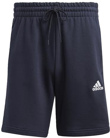 adidas Homme Essentials French Terry 3-Stripes Shorts, Legend Ink, S