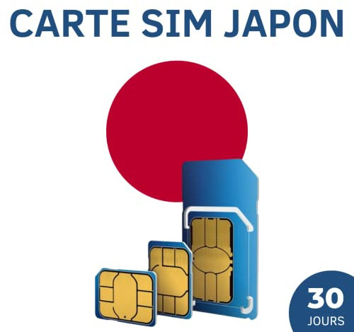 Prepaid Internet-SIM-Karte für Japan – 30 Tage gültig
