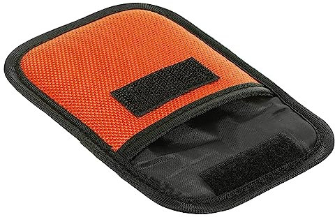PATIKIL Lens Filter Case, Camera Filter Case Portable Lens Filter Pouch Photography Fit Camera Bag Coat Pocket Drone for 25mm-58mm, Orange