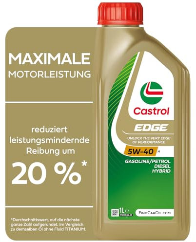 Castrol EDGE 5W-40 M Motoröl, 1L