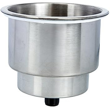 MILISTEN Kajak-Becher Halter Kajak Flaschenhalter Professionelles Getränk Praktischer Getränkehalter Professioneller Lagerhalter Kajak Zubehör Kajaks Rostfreier Stahl Marine Lagerregal